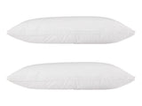 Giselle Bedding Duck Feather Down Pillow Luxury Twin Pack PILLOW-DFD-WALLX2