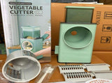 Vegetable Cutter Vegetable Chopper Food Dicer Hand Operated Multi Function for Home Kitchen Slice V1294-YM0716-3118220127511