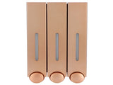 420MLx3 Wall Mounted Hand Washing Liquid Soap Dispenser for Bathroom Kitchen SuppliesGold V1294-YM0901-3112210023811