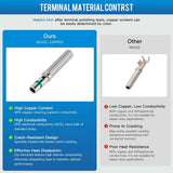 30 pairs Silver solid pin FOR Deutsch DT Series solid pin Connector Male & Female V201-EDT0060BL8AU