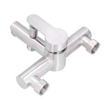 G1/2 Stainless Steel Brushed Bathtub Faucet Cold Hot Water Mixing Valve Triple Shower Faucet V1294-YM0901-3111210292011