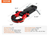 Shackle Hitch Receiver, Fits 50 mm Receivers, 29.9 Tons Breaking Strength, D Ring Shackle with V952-ZJHJG2IN4500X3JI8V0