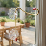 2Pcs Window Mounted Hummingbird Feeder Hook Heavy Duty Suction Cup for Bird Feeders V1366-AZ2-W-16117