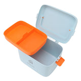 Large Medicine Storage Box Organizer Container Family Emergency Medicine Case with Removable Tray V1294-YM0703-3117230036611