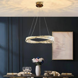 BAMDECOR C3342/1 Modern Crystal Chandeliers Lighting Contemporary Wave Chandelier Lighting V255-BAM-C3342/1-60