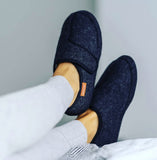 ARCHLINE Orthotic Plus Slippers Closed Scuffs Pain Relief Moccasins - EUR 42 V563-AS801-CHARCOAL-42
