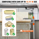 Manual Can Opener, Commercial Table Clamp Opener for Large Cans, Heavy Duty Can Opener with Base, V952-KGQ40CMBXGZJMDFV2V0