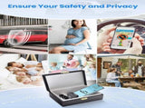 Faraday Box with Faraday Pouch 3 Pack, Keyless Entry Car Key Safe Protector RFID Anti-Theft Signal V1164-325728