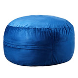 VEVOR 91 cm Round Bean Bag Chair with Removable Cover & Dutch Velvet Blue V952-YXDDY3539INC4SBGOV0