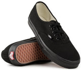 VANS Authentic Shoes Sneakers Classic Skateboard Sneakers Casual Skate Board - Black/Black V563-VN000EE3BKA-US5