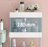 Narrow Rolling Storage Cart 3 Tier V498-NARROWTROLLEY3