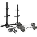 CORTEX SR10 Squat Rack with 90kg Standard Tri-Grip Weight and Bar Set V572-CSST-SR10-B
