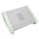 Under Desk Footrest 6 Height Adjustable Ergonomic Foot Stool with Massage Texture and Roller for V1294-YM0703-3116230002714