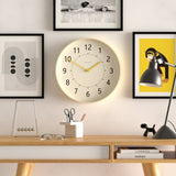 Newgate Monopoly Plywood Wall Clock With Yellow Hands V398-NGMON264PLY40CY
