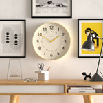 Newgate Monopoly Plywood Wall Clock With Yellow Hands V398-NGMON264PLY40CY