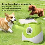 Automatic Pet Ball Launcher Toy with 3 Smart Launch Modes, Built-in Li-ion Battery & USB Charging, V1232-ZDTZQ-GG-001
