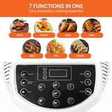 Pronti 17L Digital Family Turbo Convection Oven Broiler Cooker - White OVN-CKN-17D-WH