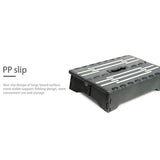 Folding Step Stool Portable PP Plastic Stool Non Slip Auxiliary Ladder for Pregnant Elderly V1294-YM0717-10119337