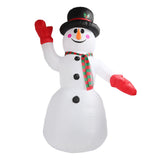 8FT Tall Christmas Inflatable Snowman Christmas Inflatables Outdoor Courtyard Yard V1294-YM0901-3115230124013