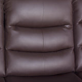 3+2 Seater Recliner Sofa In Faux Leather Lounge Couch in Brown V43-SET-FAN-3+2-BR