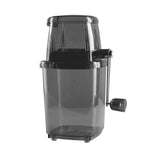 Manual Ice Crusher Hand Crank Portable Snow Cone Maker for Shaved Ice Stainless Steel Blade for V1366-AZ2-W-13046