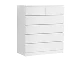 Artiss 6 Chest of Drawers - PEPE White FUR-S-CDR-01-WH-AB