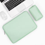 16 / 17 Inch Power Laptop Bag In Mint Green Pu Leather PRL-6331475950DBT