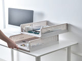 Stackable Storage Basket Plastic Large Open Drawer Wardrobe Cloth Container for Bedroom Living Room V1294-YM0716-3117220101711