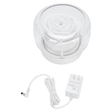 Essential Oil Diffuser Humidifier Quiet Flower Aromatherapy Diffuser with 7 Colors Night Light for V1294-YM0901-3113250004611