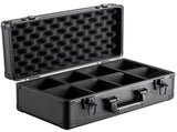 Graded Card Storage Box, 4 Slots, Graded Sports Cards Holder Carrying Case with Key Lock Foam V952-FJKSNHYCSKK1V3VTKV0