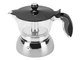 6 Cups Stainless Steel Coffee Pot Italian Octagonal Household Brewing Coffee Moka Pot V1294-YM0523-3118210295311