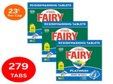 Fairy Platinum x 279 Lemon Dishwasher Tablets FAIRY-21183554X3