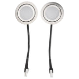 2pcs Range Light Bulbs, Stainless Steel Range LED Light Replacement Recessed Kitchen Range V1189-LWWAL-20260325-00076