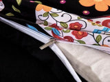 Fiesta Calavera Skull Bloom Quilt / Doona / Duvet Cover set V745-AQ041118Q3