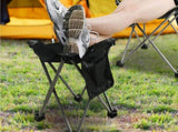 Portable Folding Camping Stool for Fishing Hiking Camping Seat with Carry Bag -Black / L V1308-DSZKI-900-2