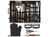 38Pcs BBQ Grill Accessories Set Portable Stainless Steel Grill Tools Grilling Accessories with V1294-YM0901-H48992