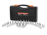 Torx Bit Socket and External Torx Socket Set, 60-Piece T6-T70, TT6-TT70, TP8-TP60, E4-E24, S2 Alloy V952-PTTT143812TOZF3DAV0