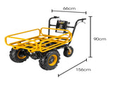 Baumr-AG 40V Battery Powered Material Handling Dumper Wheelbarrow Motorised Electric, 300kg Capacity V219-GDTPBWBM1MEA