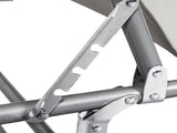 Levede Foldable Lounge Chairs with Canopy Grey OD1065-DG