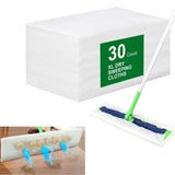 QZS Dry Sweeping Cloths,9.8x17.3In Disposable Dry Mop Refills Floor Cloths for Home,Hardwood Floor V1189-WXFWAL-20260319-00512