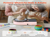 Mini Pottery, 158 mm Turntable, Forward and Reverse Rotation, Adjustable Speed, Electric Clay V952-ETLPJFXFSWJBBPLIL001V3