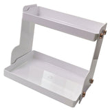 Desktop Storage Rack Double Layer Space Saving Multifunctional Desk Organizer for Dormitory Office V1294-YM0901-3117230318412