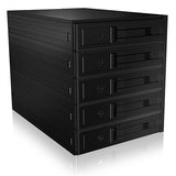 ICY BOX Backplane for 5x 3.5" SATA or SAS HDD in 3x 5.25" bay V28-HDDICY565SSK