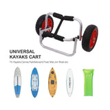 Kayak Boat Carrier Tote Trolley Cart Transport SUP Foldable Cart V213-CART-A-SLV