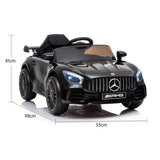 Kahuna Mercedes Benz Licensed Kids Electric Ride On Car Remote Control Black CAR-GTR-BK
