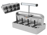 Soil Blocker with Comfortable Handle Manual 8 Cell Soil Block Maker for Outdoor Plants Gardening V1294-YM0703-3111230062411