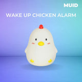 Muid Wake Up Chicken Night Lamp Alarm Clock White HM--104-MUID V227-6259101002000