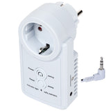 Smart GSM Power Outlet Plug Socket with Temperature Sensor SMS Command Control V1294-YM0901-JY01482-01