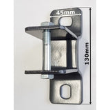 2.92m Black Fabric/Dark Grey Frame Manual Retractable Folding Arm Awning V410-RETBL2920