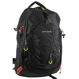 Pierre Cardin Mens Nylon Travel & Sport Medium Backpack Bag in Grey/Black V563-PC3850-GREY